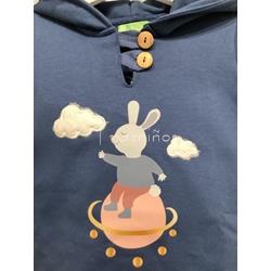 Conjunto niño conejito en las nubes Pio pio invierno 2022 - Imagen 2