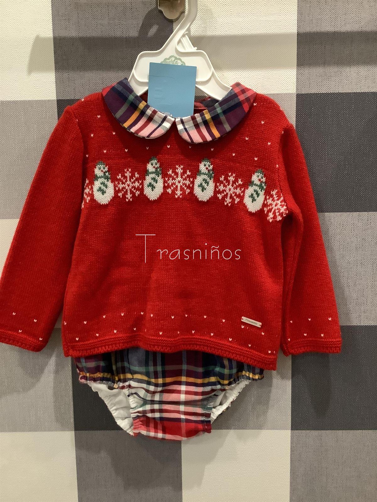 Conjunto niño jersey + cubre navidad Foque - Imagen 1