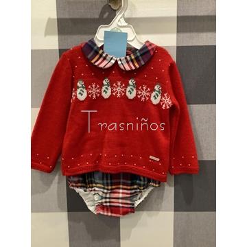 Conjunto niño jersey + cubre navidad Foque - Imagen 1