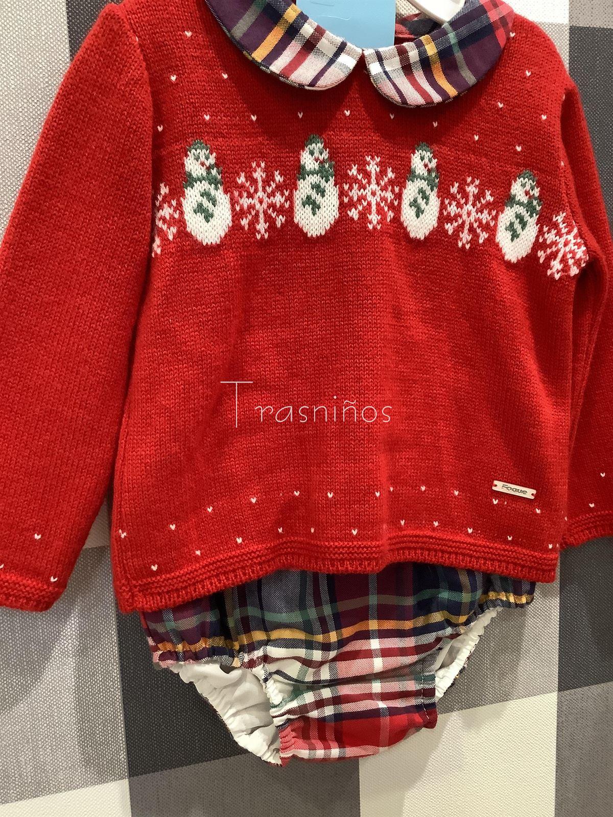 Conjunto niño jersey + cubre navidad Foque - Imagen 2