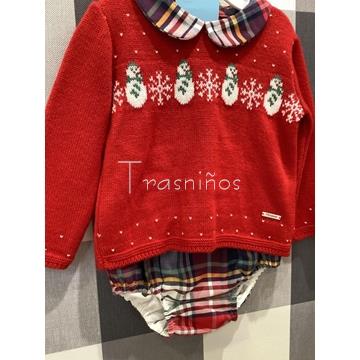 Conjunto niño jersey + cubre navidad Foque - Imagen 2
