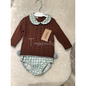 Conjunto niño jubón + cubre Pastelito Lolittos - Imagen 1