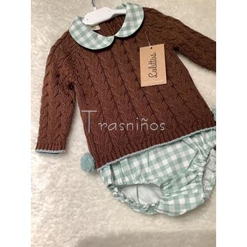 Conjunto niño jubón + cubre Pastelito Lolittos - Imagen 2