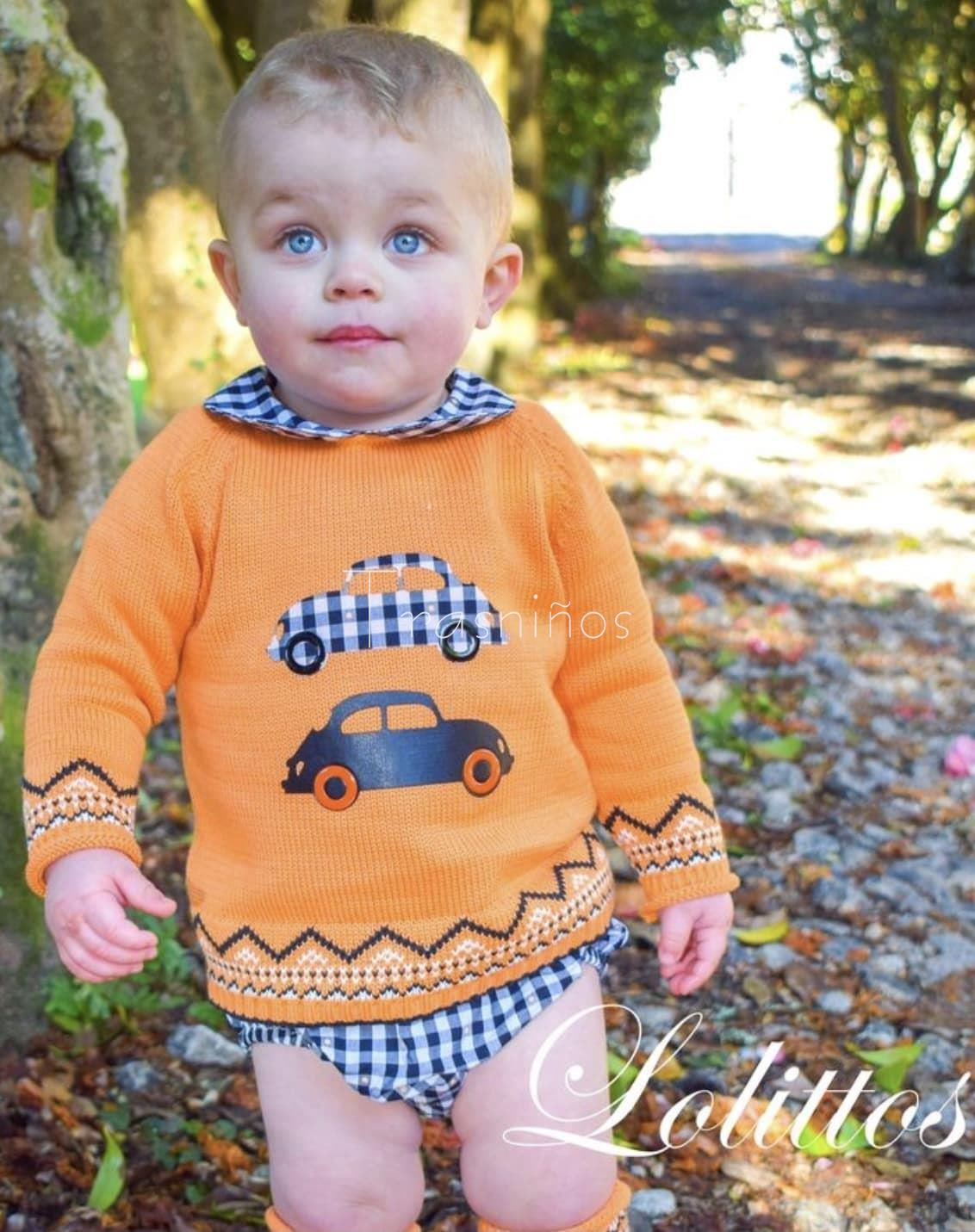 Conjunto niño jubón + ranita Bear  Lolittos - Imagen 1