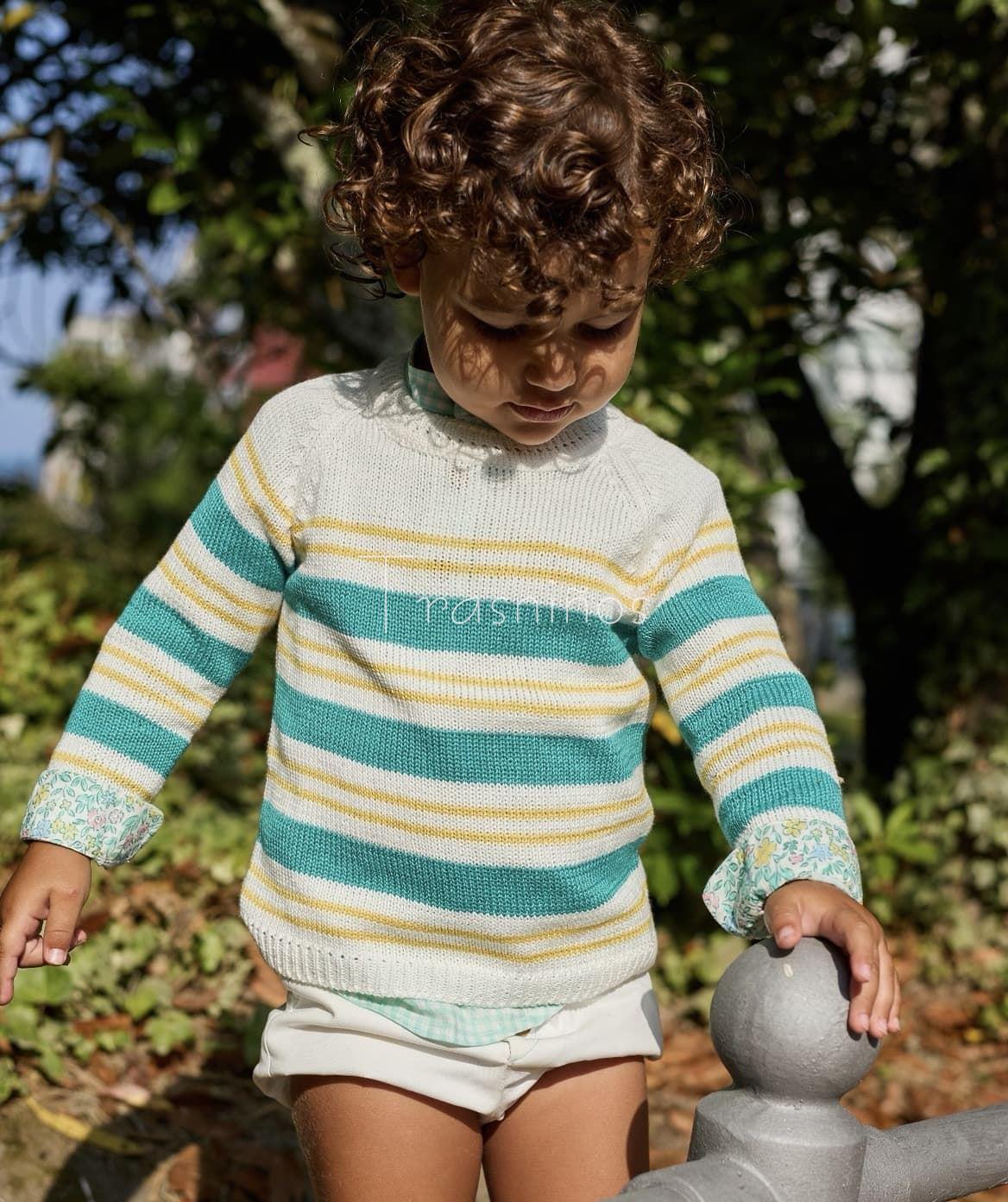 Conjunto niño La Provenza bombacho+camisa y jersey La Martinica verano 2026 - Imagen 2