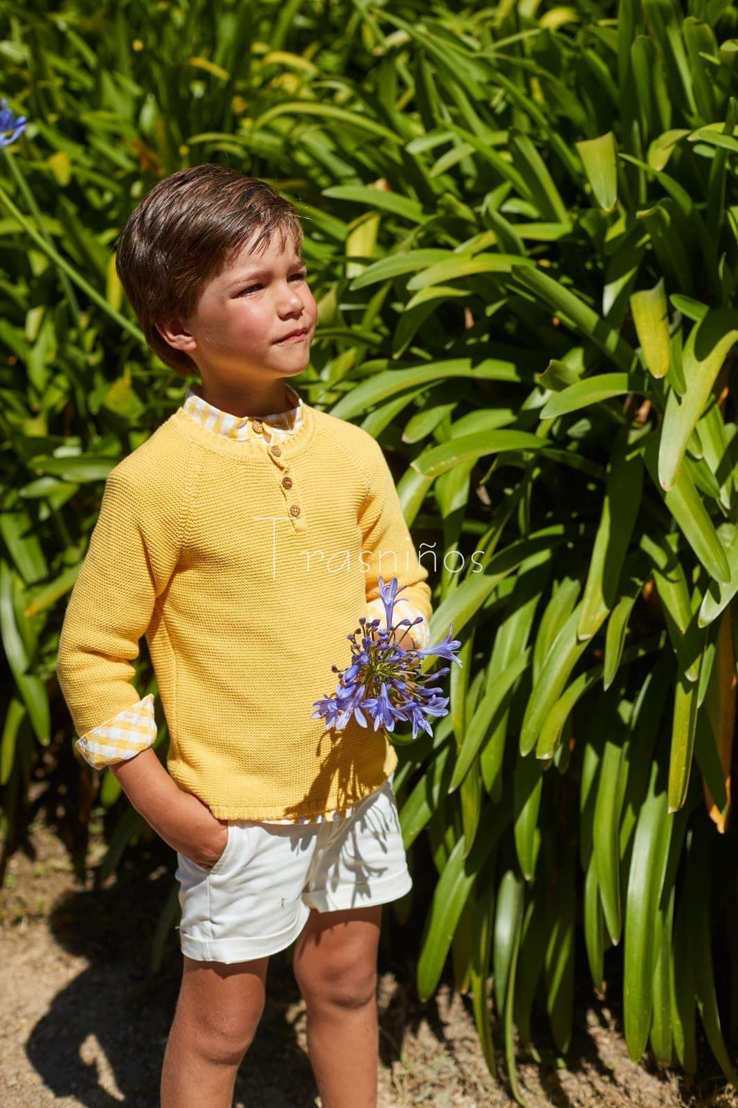 CONJUNTO PANTALÓN CORTO CON CAMISA Y JERSEY KITTIE LA MARTINICA 2025 - Imagen 1