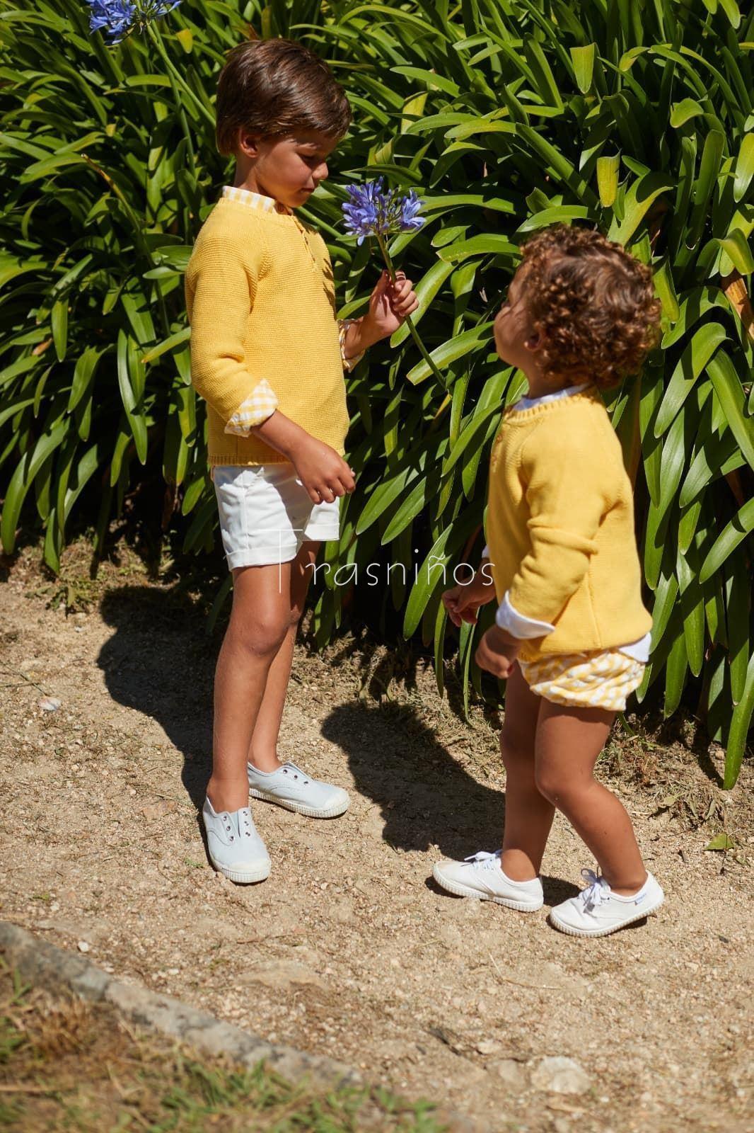 CONJUNTO PANTALÓN CORTO CON CAMISA Y JERSEY KITTIE LA MARTINICA 2025 - Imagen 2