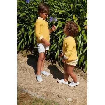 CONJUNTO PANTALÓN CORTO CON CAMISA Y JERSEY KITTIE LA MARTINICA 2025 - Imagen 2