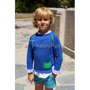 Conjunto pantalones corto, camisa y jersey colección Garachico La Martinica - Imagen 2