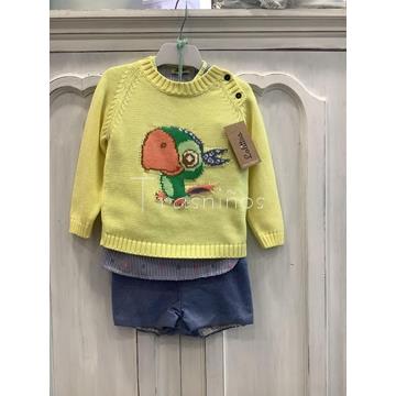 CONJUNTO RANITA+CAMISA Y JERSEY ALLERES - LOLITTOS VERANO 2025 - Imagen 1