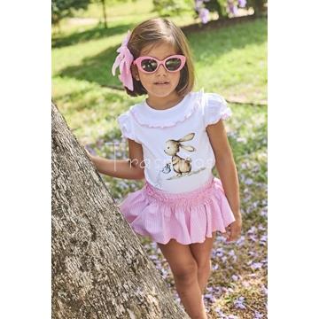 Conjunto ranita volantes y camiseta Rabit La Martinica verano 2026 - Imagen 1