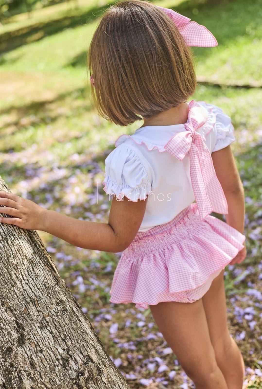 Conjunto ranita volantes y camiseta Rabit La Martinica verano 2026 - Imagen 2