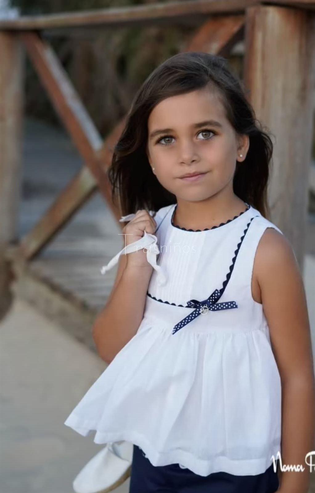 Conjunto short y blusa colección Olmo de noma Fernández - Imagen 1