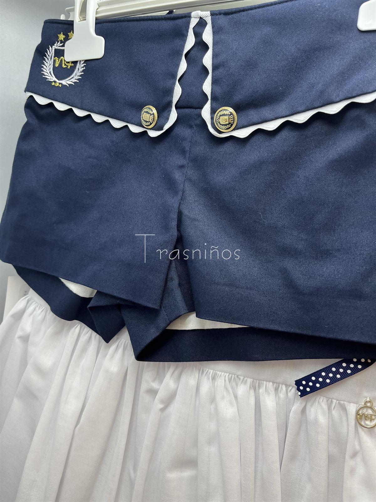 Conjunto short y blusa colección Olmo de noma Fernández - Imagen 3