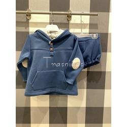 Conjunto sudadera niño + bombacho Caracolinos La Martinica - Imagen 2
