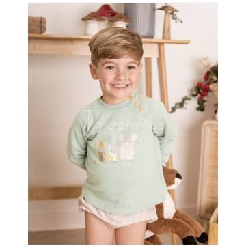 Conjunto sudadera niño + bombacho ratón Pio Pio - Imagen 1