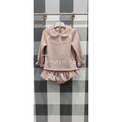 Conjunto sudadera + ranita con puntilla Casita del Árbol La Martinica - Imagen 1