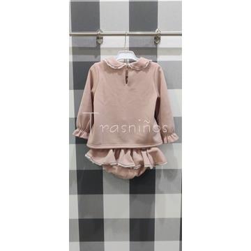 Conjunto sudadera + ranita con puntilla Casita del Árbol La Martinica - Imagen 2