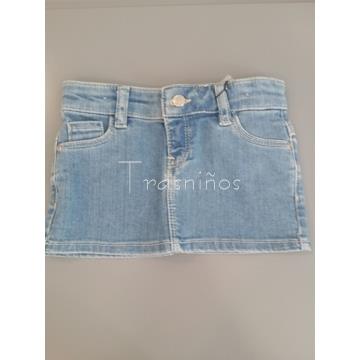 Falda vaquera niña - Imagen 1