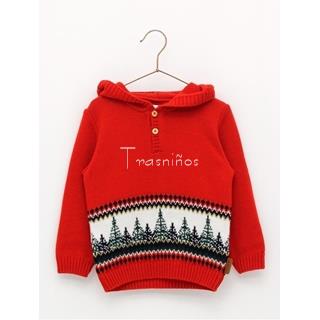 Jersey capucha greca abetos de Foque - Imagen 1