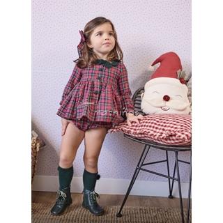 Jesusito y chaqueta Hilton cuadro escoces rojo de La Martinica - Imagen 1