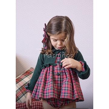 Jesusito y chaqueta Hilton cuadro escoces rojo de La Martinica - Imagen 2