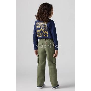 Pantalón cargo verde niño Levi’s - Imagen 2