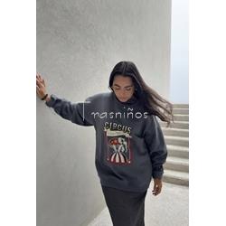 Sudadera circus elefante gris de Eleonora - Imagen 1