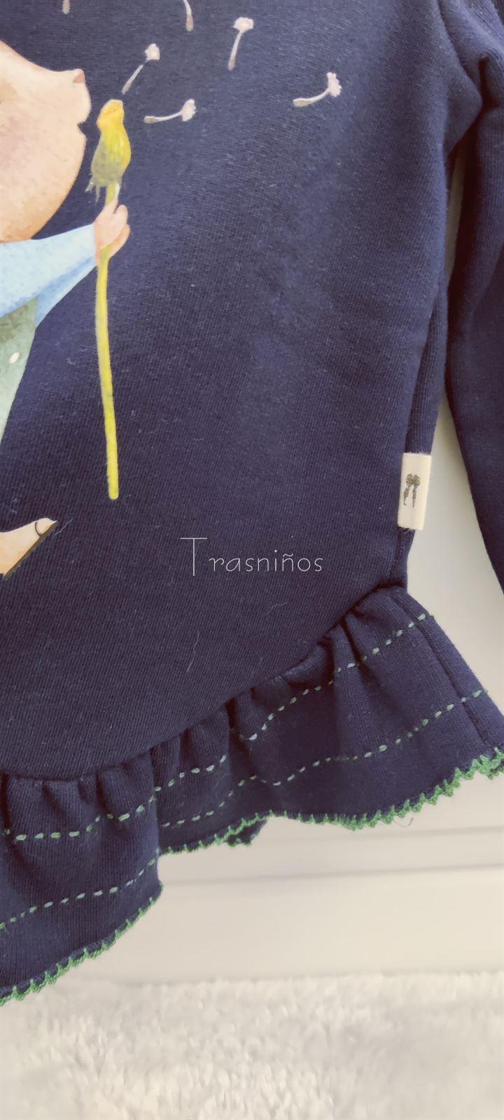 Sudadera niña + braga conejo colección Bugs La Martinica invierno 2023 - Imagen 5