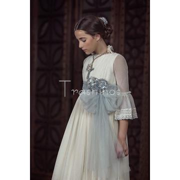 Vestido comunión Cielo colección 2021 - Imagen 1