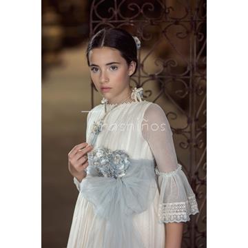 Vestido comunión Cielo colección 2021 - Imagen 2