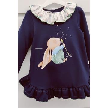 Vestido felpa conejo colección Bugs La Martinica - Imagen 1