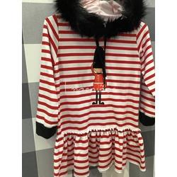 Vestido sudadera soldados Mon Petit Bonbon - Imagen 2